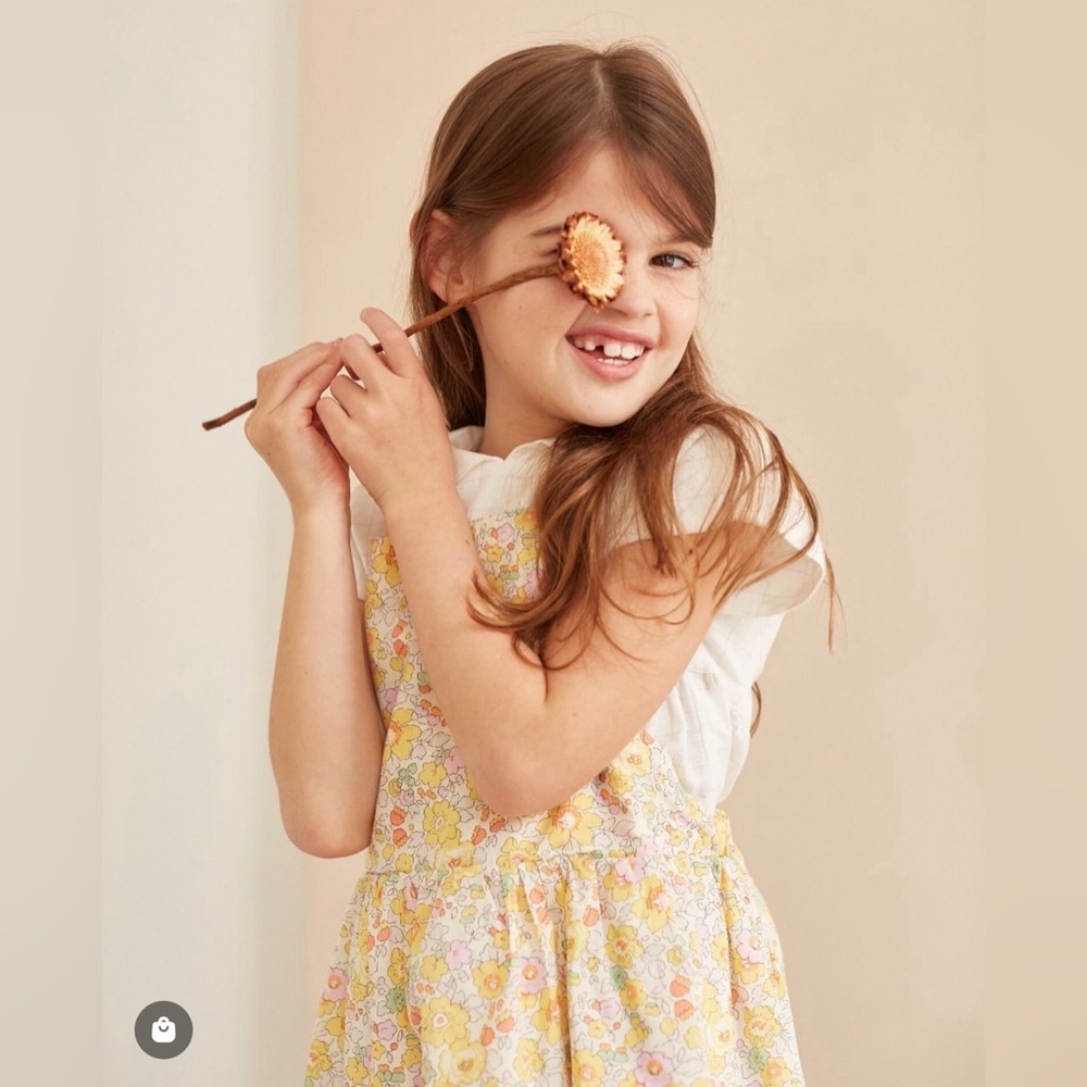 Olivier London Clemmie Dress Yellow Betsy